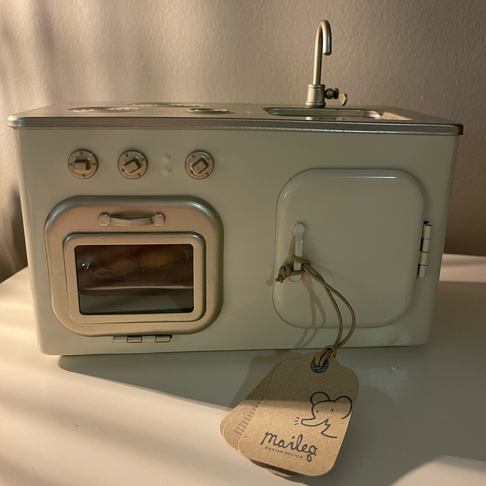 COPY - Maileg miniature kitchen - cream